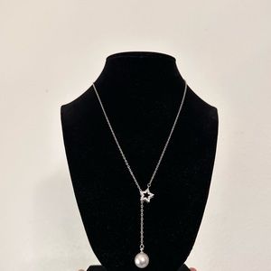 Star shaped with pearl necklace ✨💫